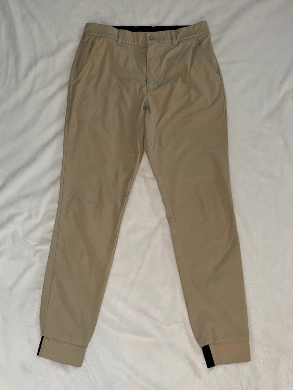 Good Good Golf Men's Slim Fit Jogger Chinos in Khaki Waist 30 (082)